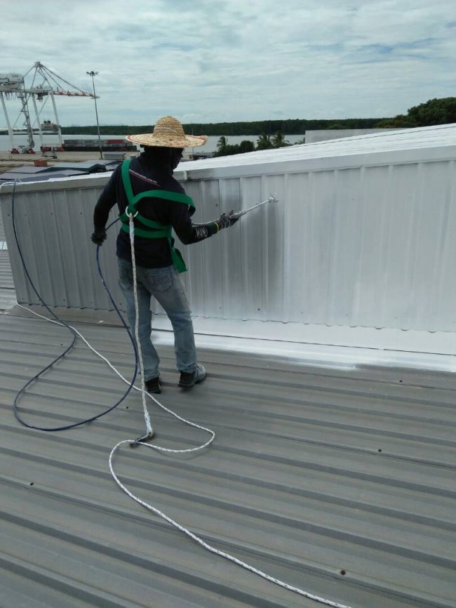 Metal Roof Coating Waterproofing Contractor Malaysia